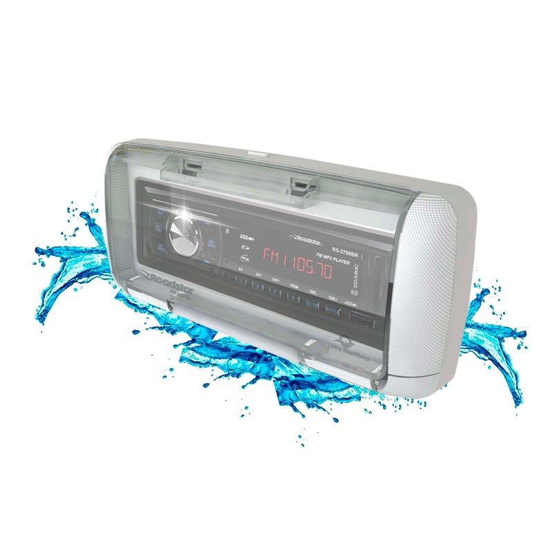 Capa Marítima Protetora para Rádio de Lancha / Barco RS4201M Roadstar