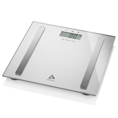 Balança Digital Digi-Health Pro com Bioimpedância Multilaser Prata HC029