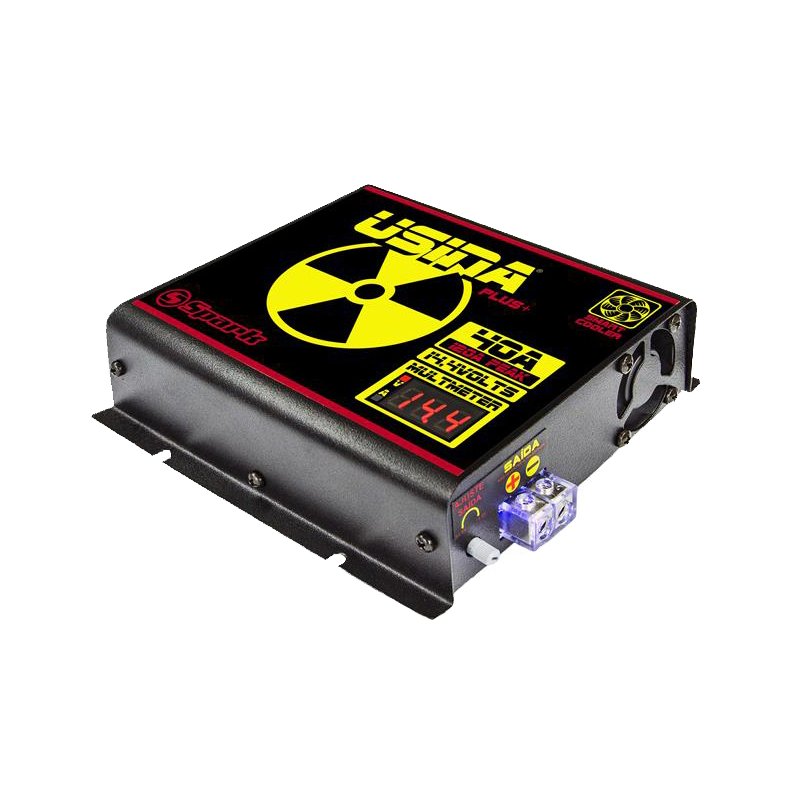 FONTE USINA SPARK JFA 40A COM VOLTIMETRO E AMPERIMETRO