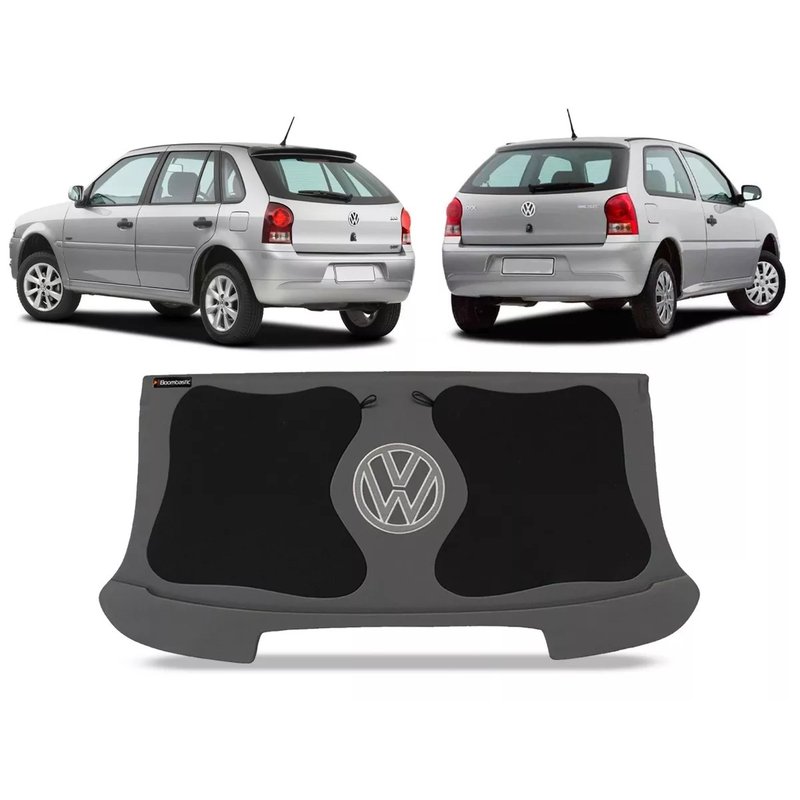 tampo bagagito porta malas gol g4 com furo para 02 alto falantes de 6x9 polegadas boombastic s2 magazine