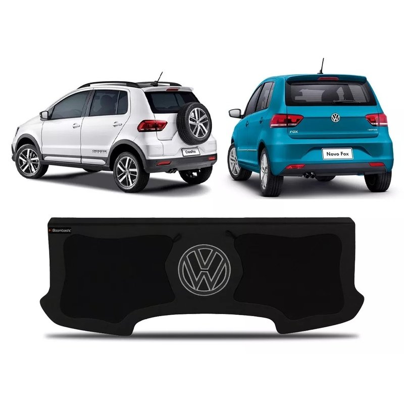 tampo bagagito fox crossfox 2003 a 2019 2 portas 4 portas para 2 alto falantes 6x9 polegadas boombastic s2 magazine