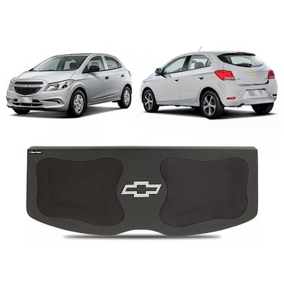 tampo bagagito porta malas gm onix 2012 a 2019 com furo para alto falante 6x9 polegadas boombastic s2 magazine