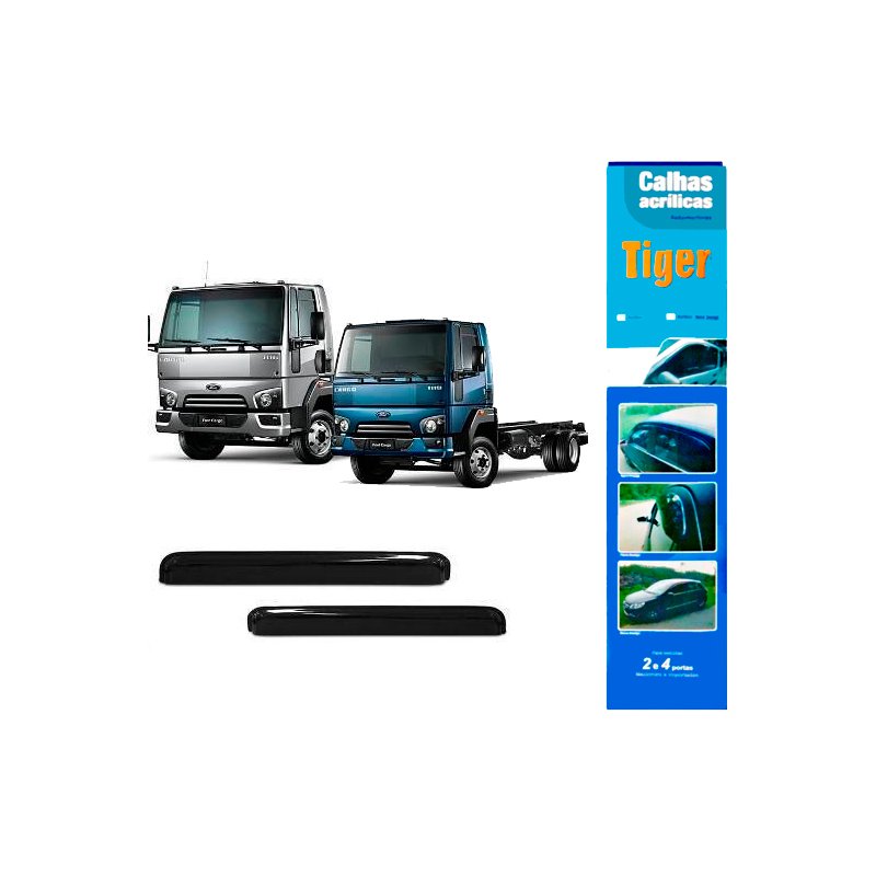 Calha de Chuva Automotivo Cargo C8116 / C1119 FD9498 Tiger