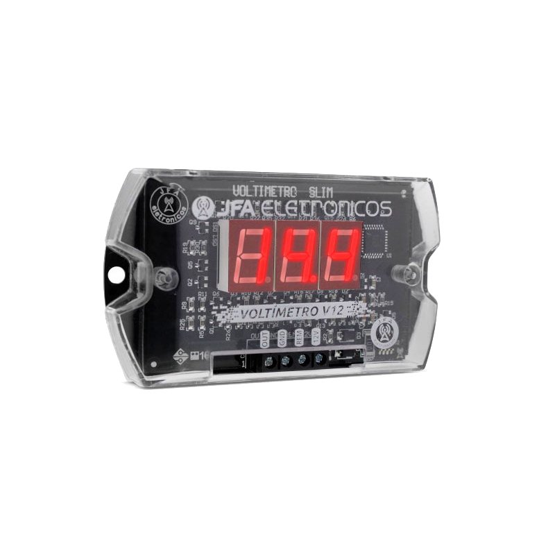 Voltímetro Digital Remote Control AJK Sound