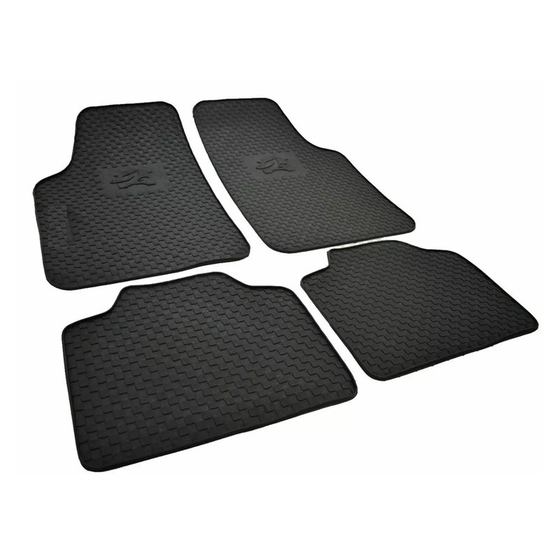 Tapete Automotivo Universal Preto E6087 4 Peças Ecotap