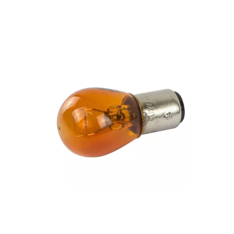 Lâmpada Filamento 12V 7528 21/5W BAY15d Ambar Teslla T1034AB