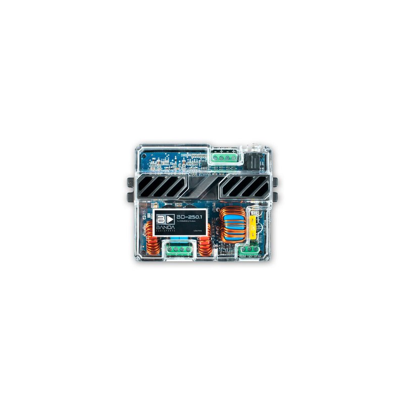 Módulo Amplificador Digital 250.1 250W RMS 1 Canal Banda