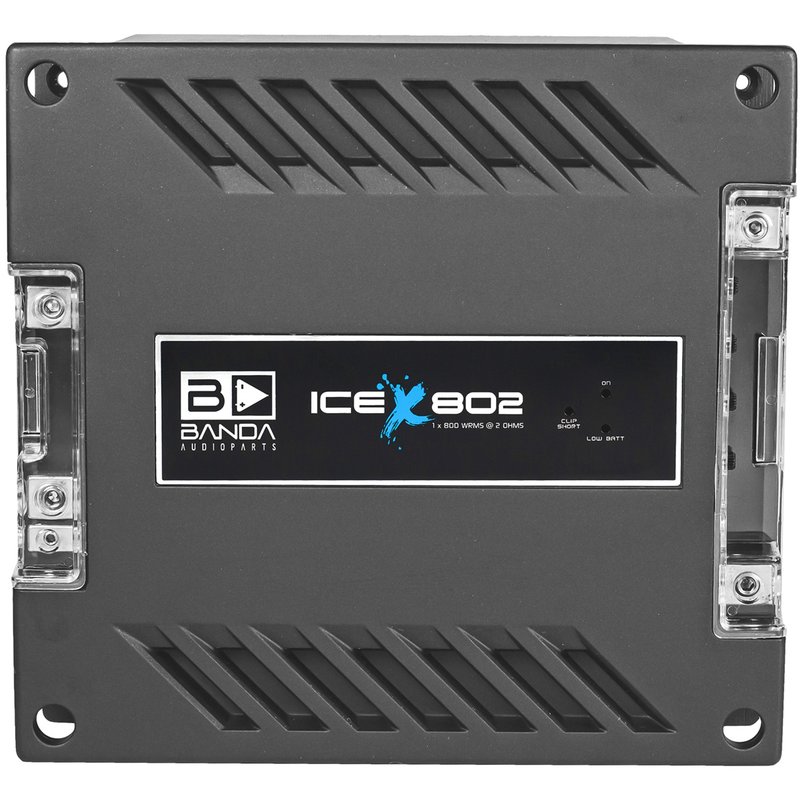 Módulo Amplificador Digital ICE X 802 800W 1 Canal 2 Ohms Banda