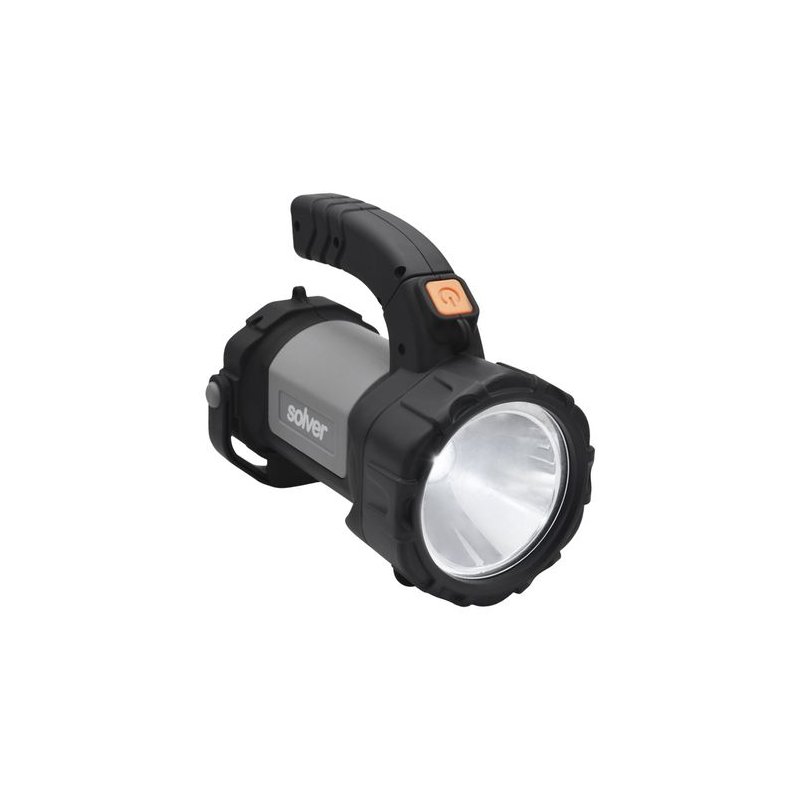 Lanterna Holofote Pro Recarregável SLP-401 LED Cree Solver1