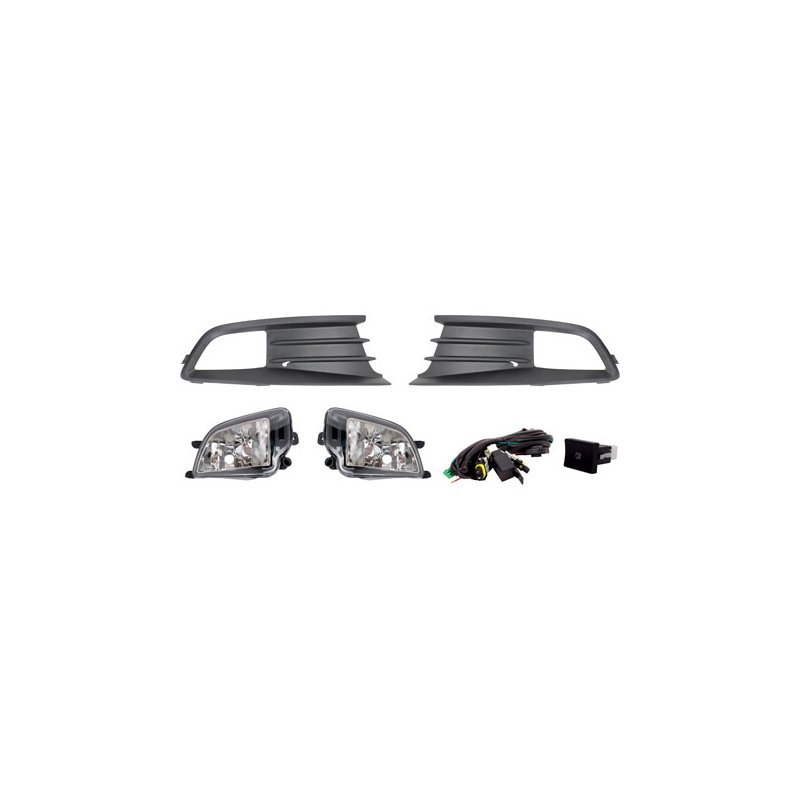 Kit Farol de Milha VW Gol / Voyage G6 2012> Botão Original Shocklight