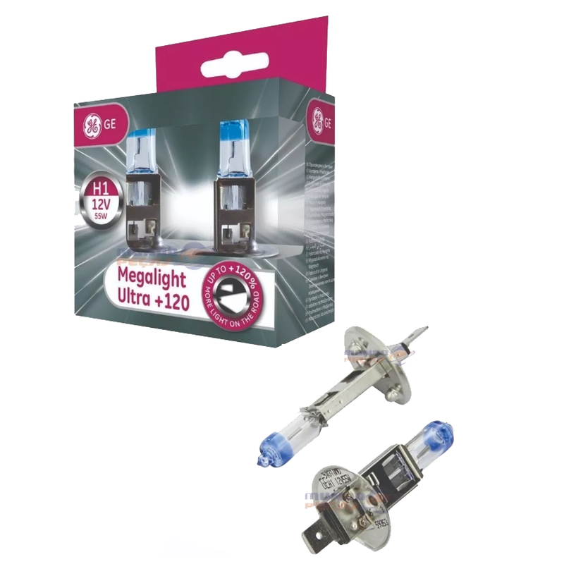 Par Lâmpada H1 Megalight Ultra 55w 12v GE