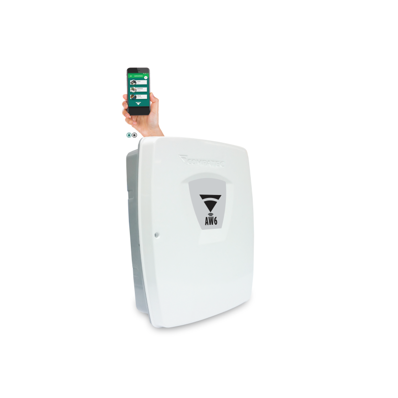 central de alarme aw6 com wifi compatec