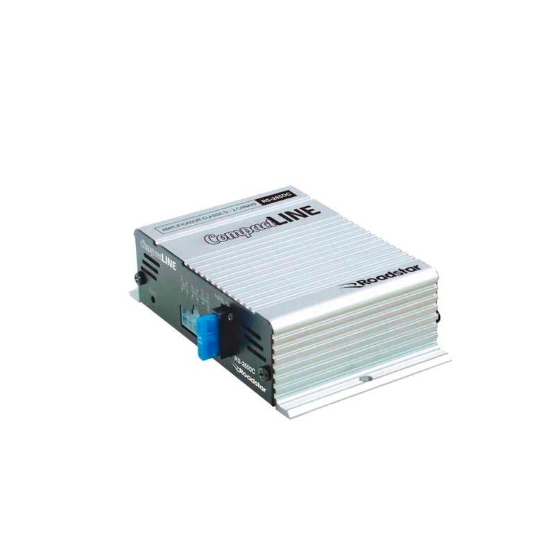 amplificador rs 265dc 2 canais roadstar