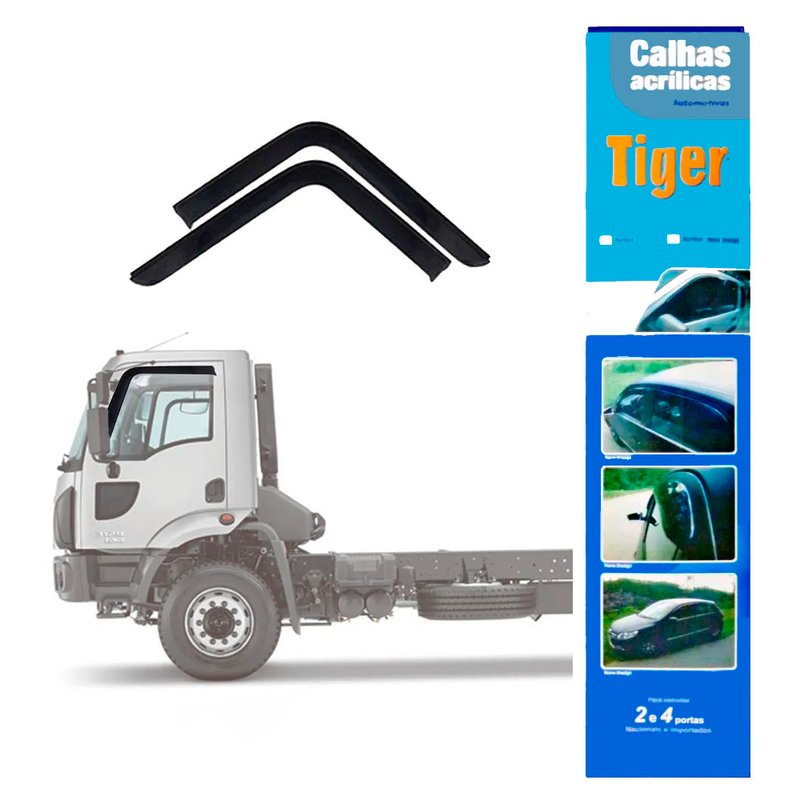 calha de chuva automotiva cargo novo 2 portas 2012 2018 fd9496 tiger
