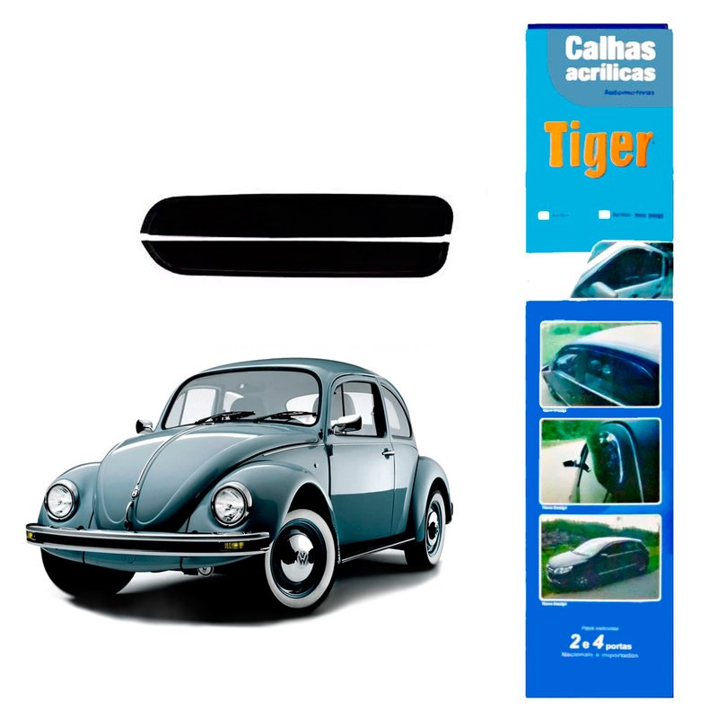 calha de chuva automotiva fusca vw2220 tiger