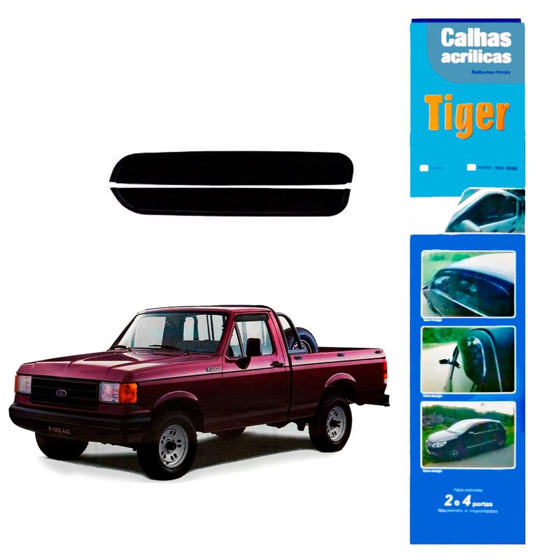 calha de chuva automotiva f 1000 todas fd8642 tiger