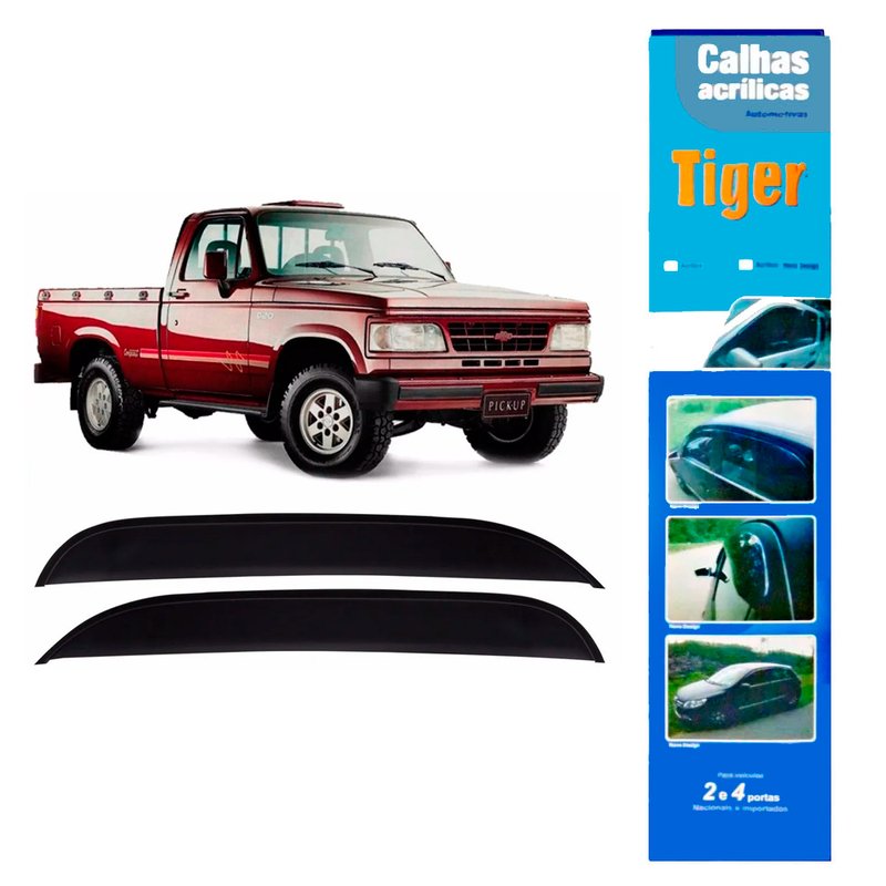 calha de chuva automotiva d20 2 portas gm4460 tiger