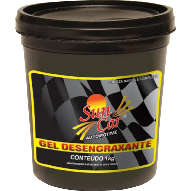Pasta Gel Desengraxante Limpa graxa 1kg Sun Car