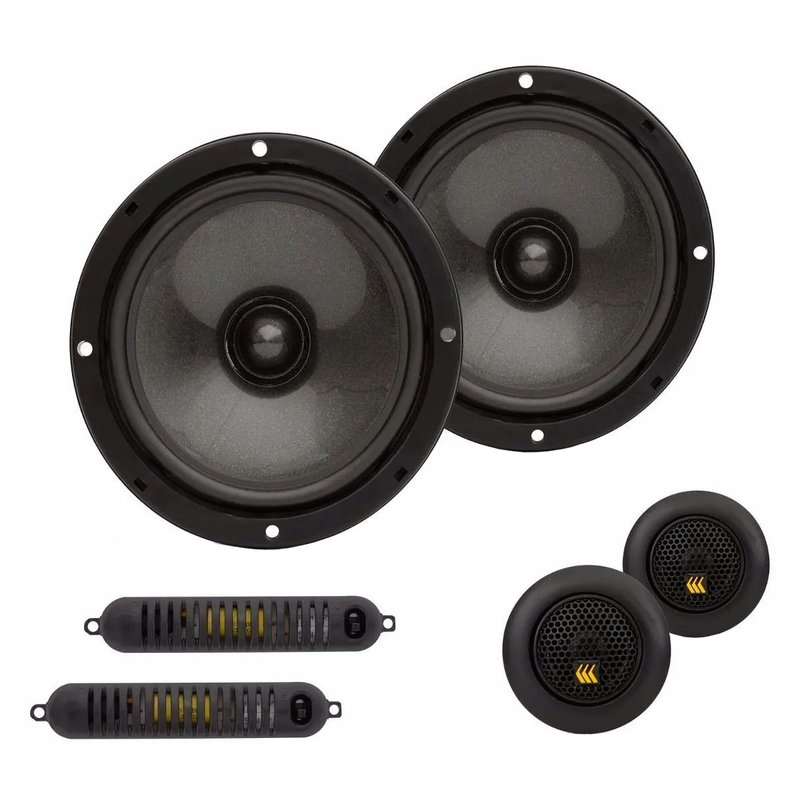 kit duas vias 6 cs60 65w black bravox