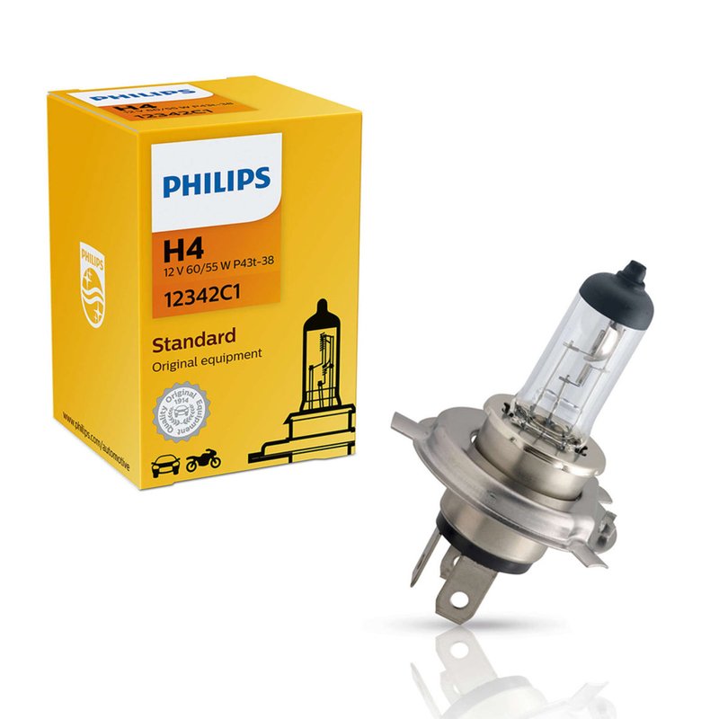 lampada philips original h4