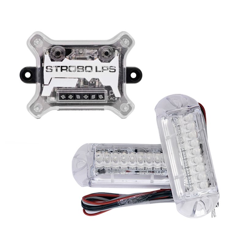 kit strobo lps black 12 eefeitos 3w ajk sound
