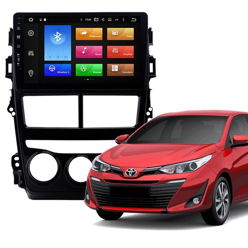kit multimidia especifica toyota yaris 9 android jr8 2