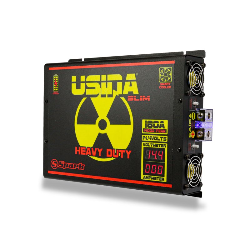 fonte e carregador automotivo usina 180a bivolt com voltimetro plus 12v som projeto paredao 2