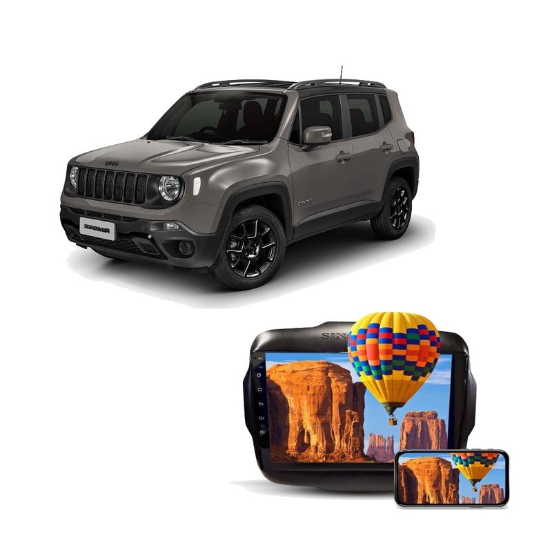 kit multimidia jeep renegade pcd 9 mp5 2