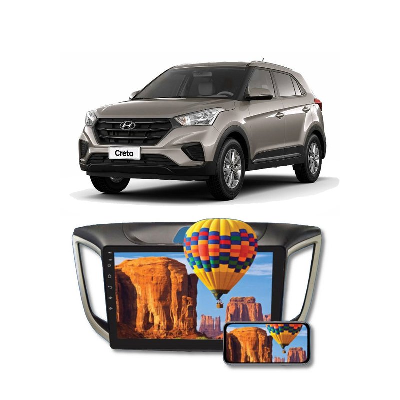 kit multimidia hyundai creta pcd 10