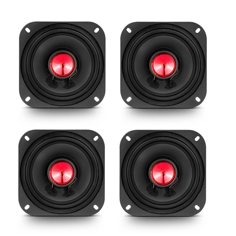 alto falante 4 city black 40w 40w rms hinor