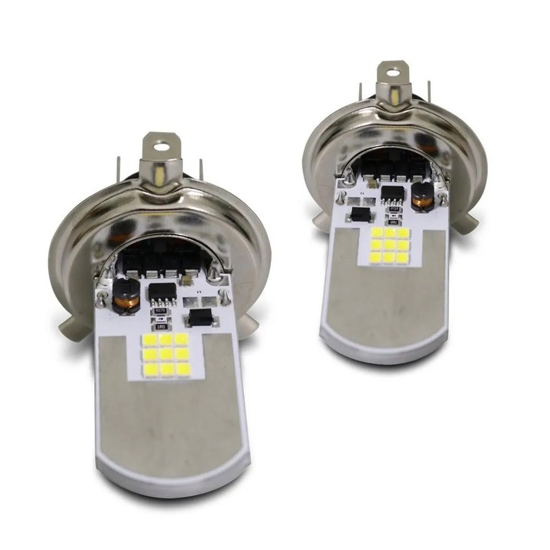 lampada led h4 bivolt 1224v 20w branco 6500k par