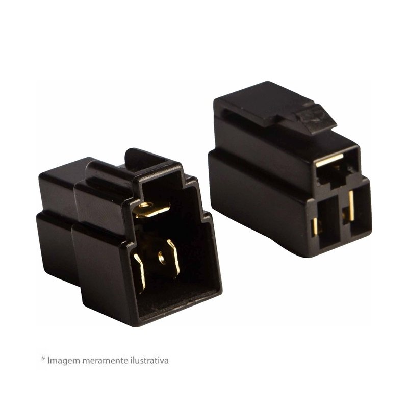 kit conector 3 vias com trava tc