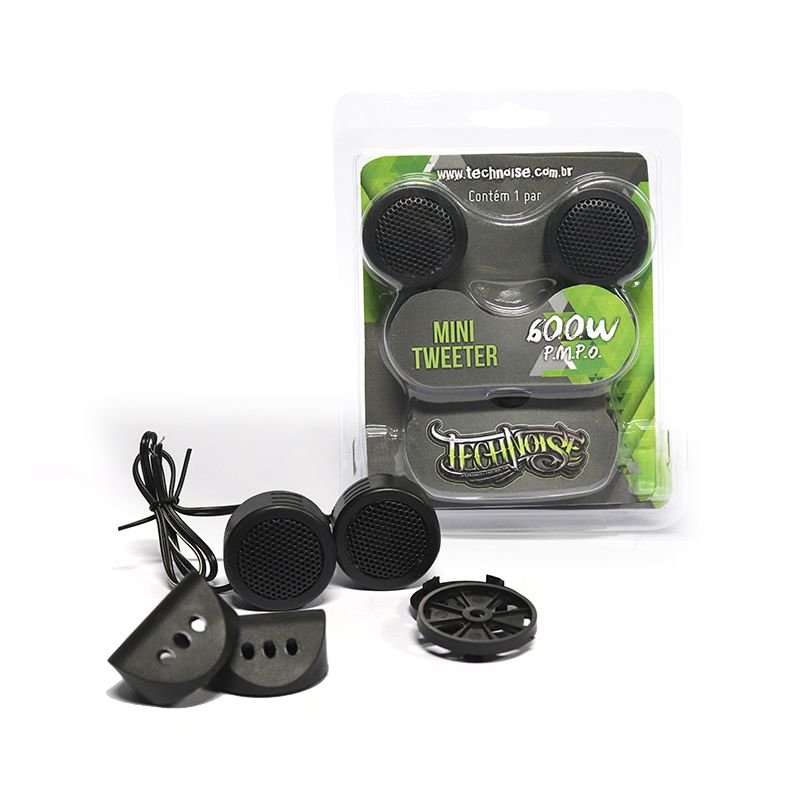 Mini Tweeter Technoise 600w P.M.P.O 80W RMS 4 Ohms