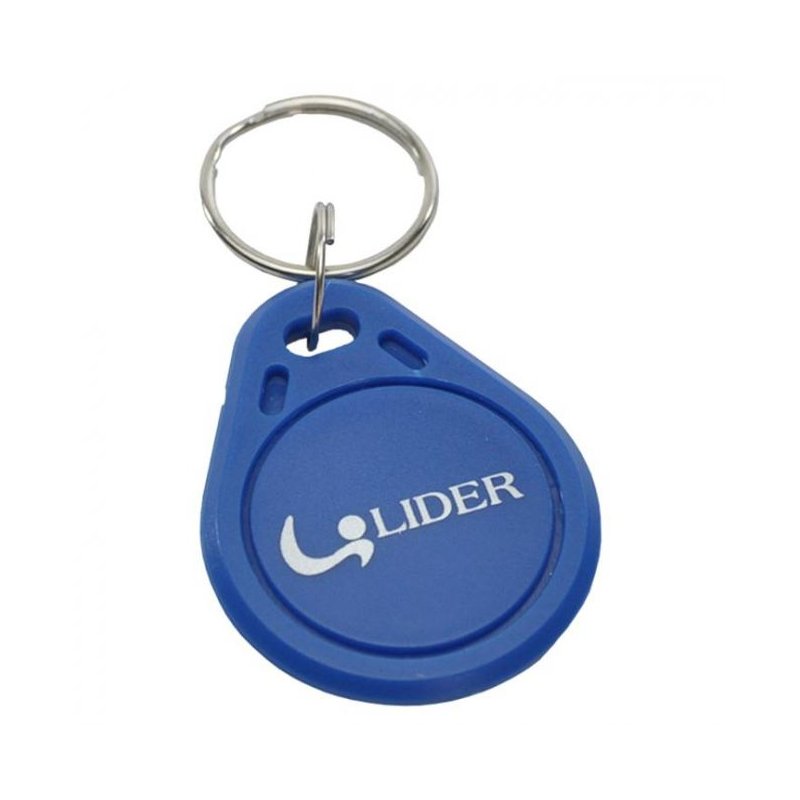 Chaveiro RFID Para Controlador de Acesso Tag Lider - Azul