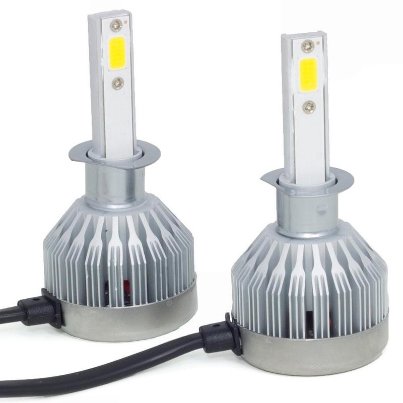 kit lampada super led h1 12v 24v 6200k multilaser AU832 2