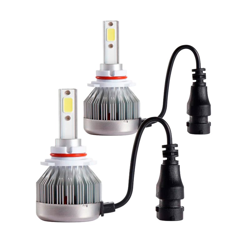 kit lampada super led branca hb3 6200k 12v 24v au839 multilaser 1