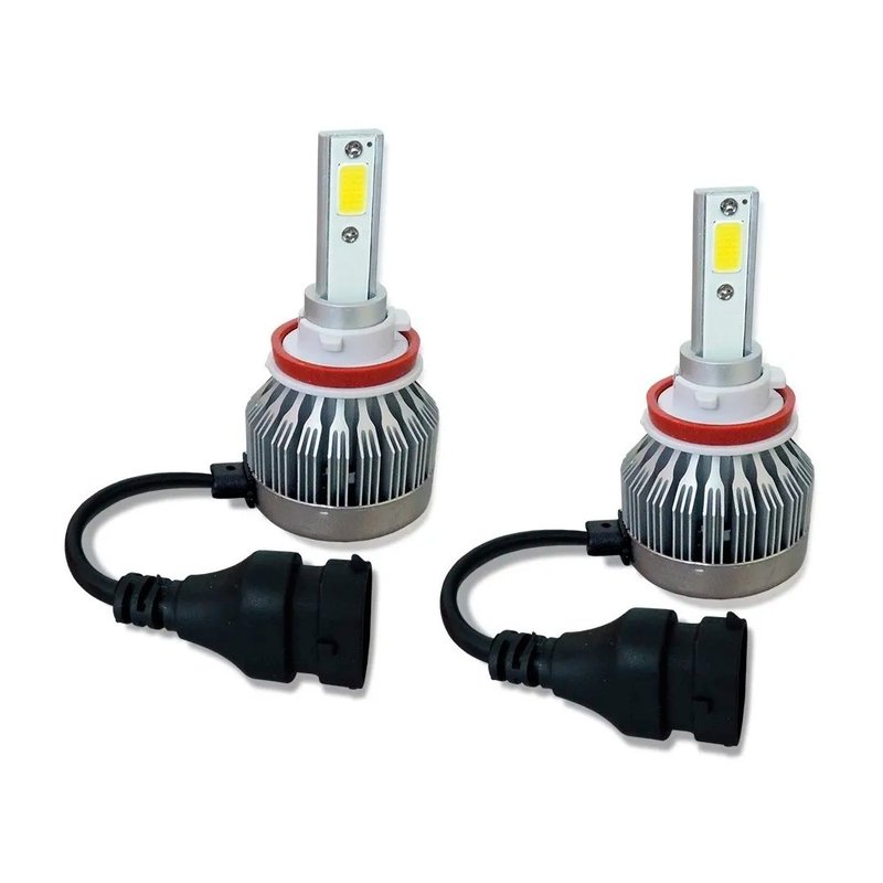 kit lampada super branca led multilaser h11 12v 6200k au837