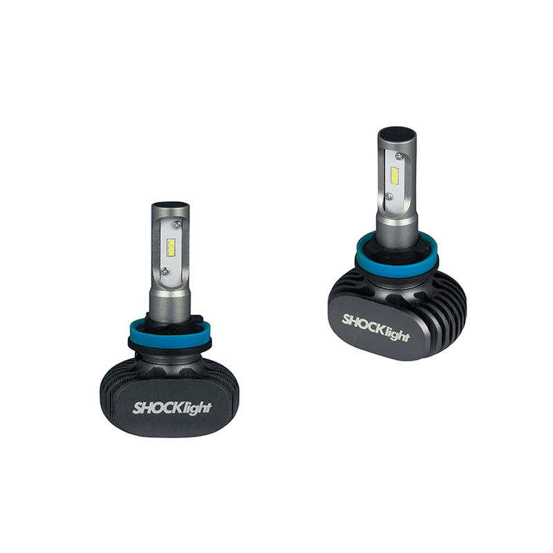 kit lampada led ultraled h11 6000k 12v 50w 4000lm shocklight