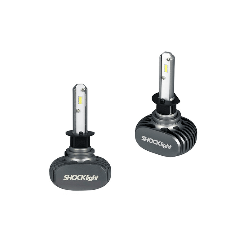kit lampada led ultraled h1 6000k 12v 50w 4000lm shocklight