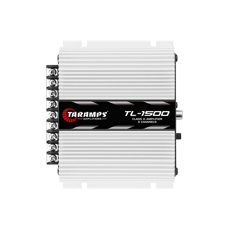 modulo amplificador digital tl 1500 3 canais 390 watts rms 2 ohms taramps