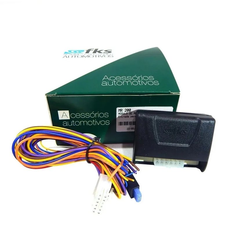 central modulo de reboque mr 200 com entrada para luz de re fks 2
