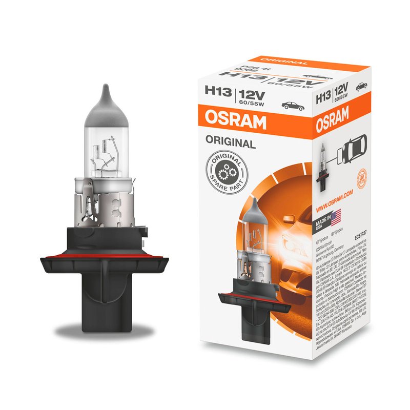 lampada halogena h13 9008 60 55w 12v osram 2