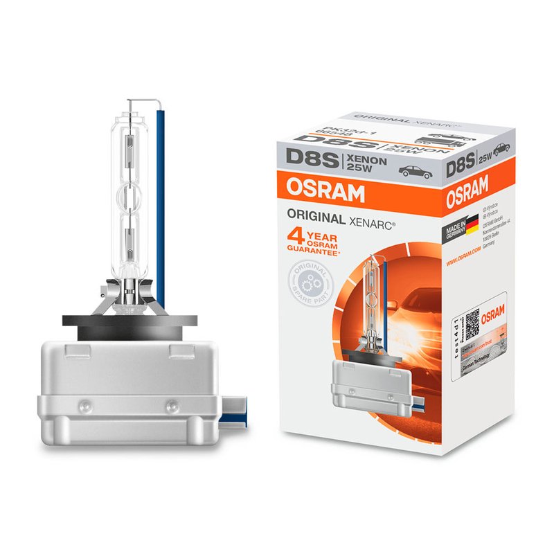 lampada xenon d8s 66548 25w 4300k osram
