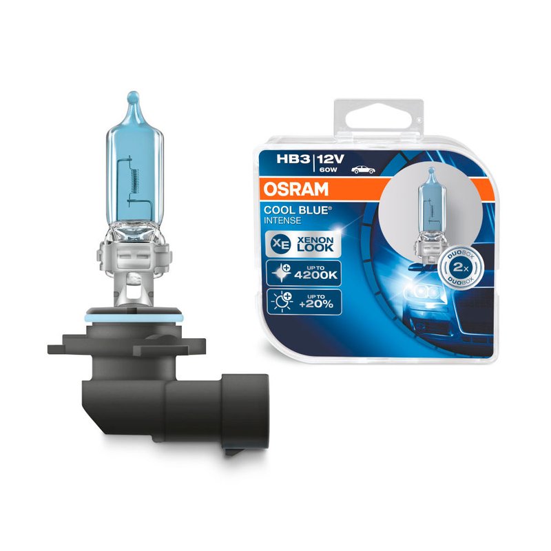 lampada hb3 coolblue intense 9005 60w par osram
