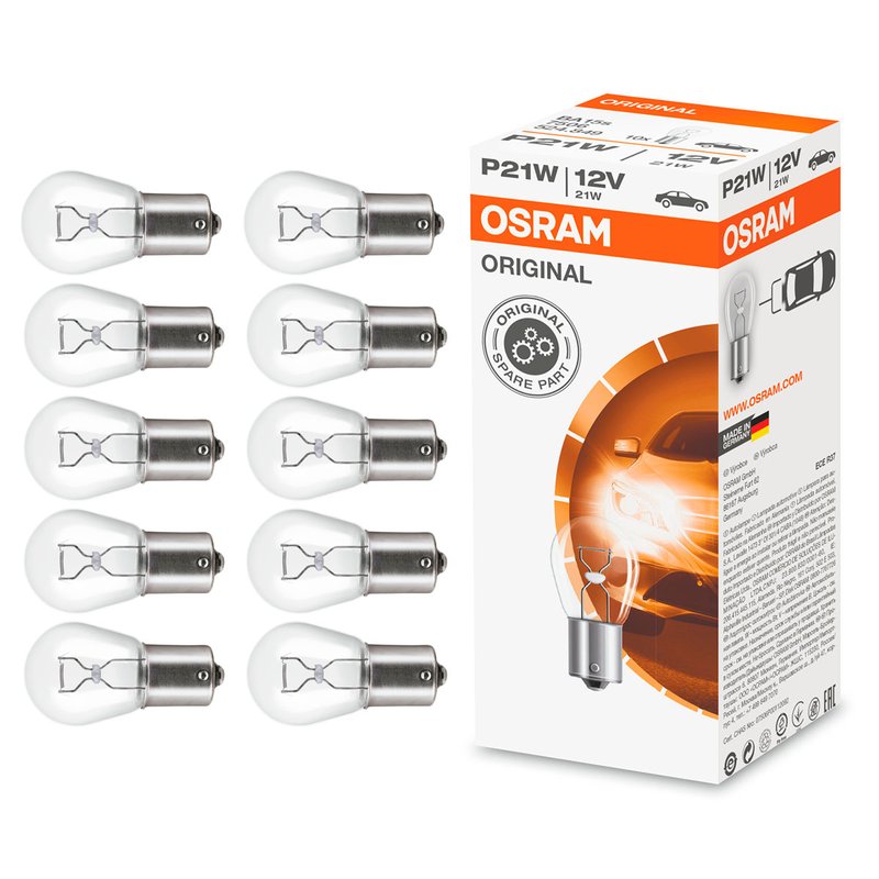 lampada 7506 pisca 21w 12v com 10 pc osram