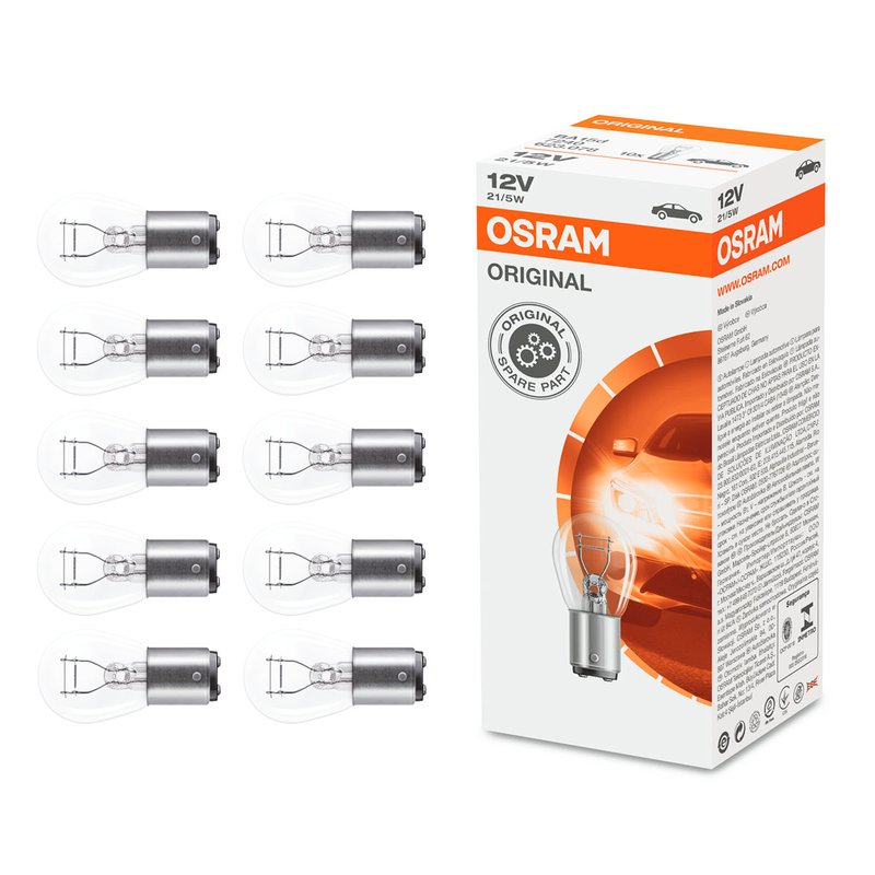 lampada 7240 freio 21 5w 12v 10 osram