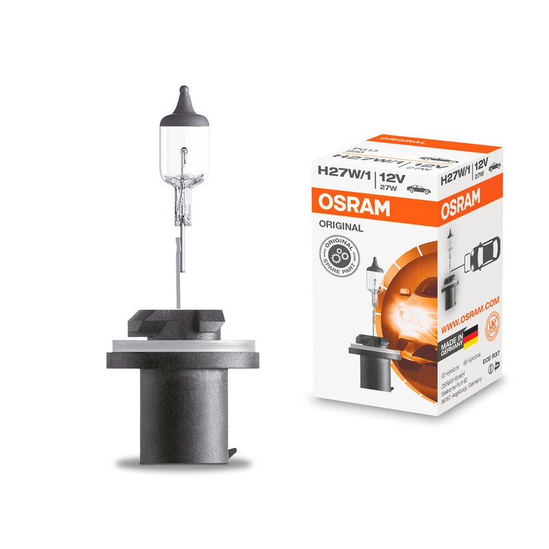 lampada halogena h27 1 880 12v 27w osram