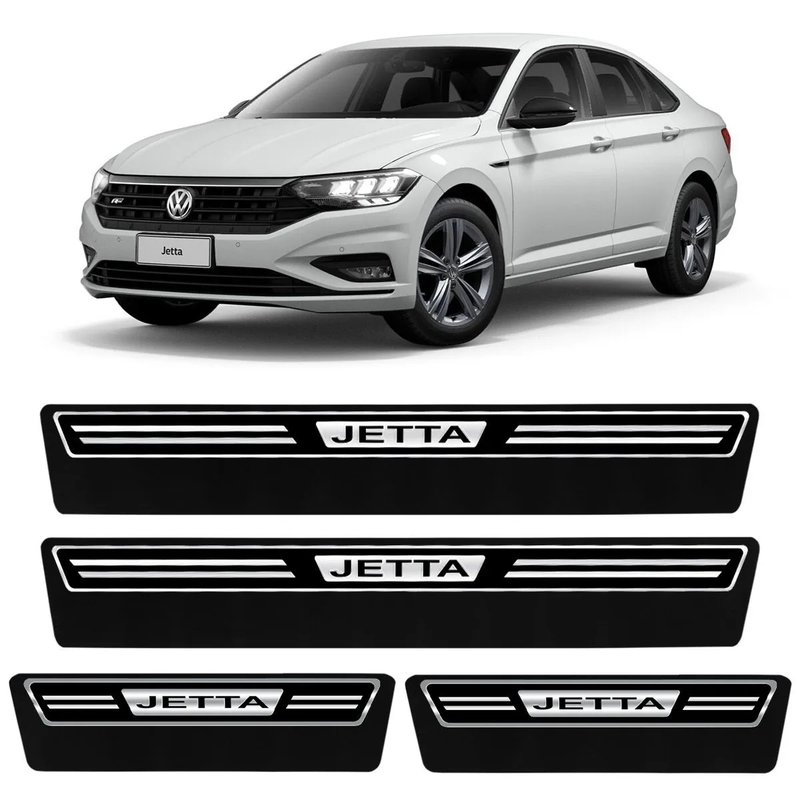 kit soleira premium elegance vw jetta super protecao veikko