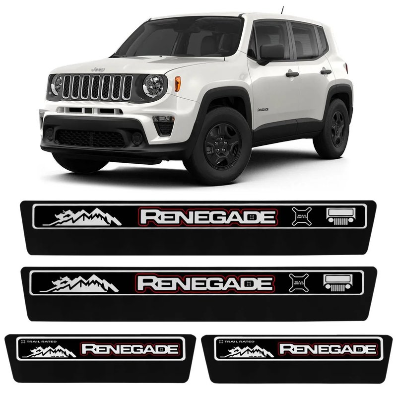 kit soleira premium elegance jeep renegade super protecao veikko