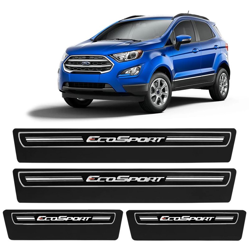 kit soleira premium elegance ford ecosport super protecao veikko 3